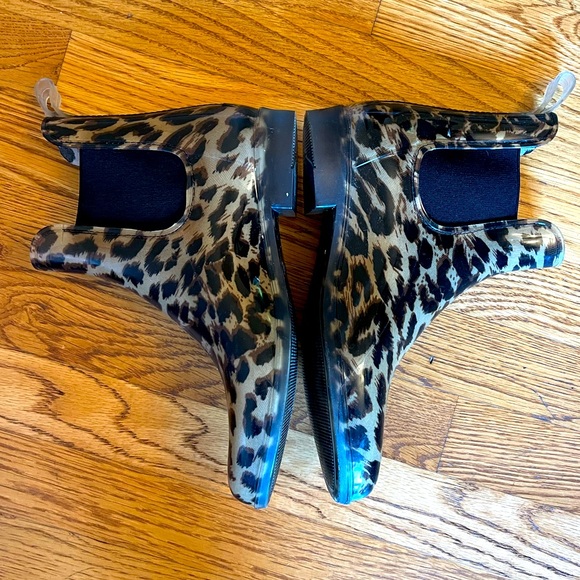 J. Crew Leopard Rain Boots - Picture 3 of 6